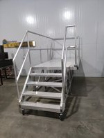 Plateforme d'accès en aluminium extrudé pour l'entretien des avions, échelle pour hangar d'avion et réparation aéronautique