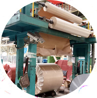 Machine d'emballage automatique en papier kraft enduit de PE, papier kraft vierge SF froissé antirouille, pâte à papier pour usage industriel d'impression