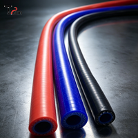 Tuyau de chauffage automobile en caoutchouc EPDM pour système de refroidissement moteur 6mm 8mm 10mm 12mm Tuyau de bypass de liquide de refroidissement renforcé en fibre de polyester