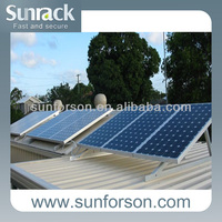 SunRack SFS-PR-01 Shingle, cadre solaire en aluminium anodisé et acier inoxydable, garantie 10 ans, module de fixation pour tuiles solaires
