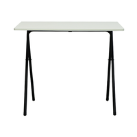 Table d'étude pliante en MDF pour collège et église en Europe, table d'examen pliante