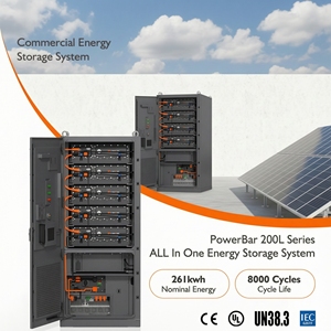 ระบบกักเก็บพลังงานแสงอาทิตย์แบบออลอินวันสำหรับภายนอกอาคาร ขนาด 75kWh 150kWh 200kWh 300kWh ระบบไมโครกริด BESS พร้อม PCS+ แบตเตอรี่ลิเธียม - Product Image 4