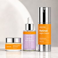 Fabricant de soins de la peau en marque privée, OEM, sérum, crème pour les yeux, crème de nuit anti-âge à l'acide hyaluronique et au rétinol pour adultes