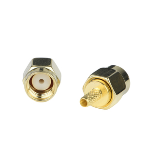 <span class=keywords><strong>SMA</strong></span>-J-1.5 RF 同軸コネクタ オス <span class=keywords><strong>SMA</strong></span> コネクタ クリンプ RG174 ケーブル Wifi アンテナ用 - Product Image 1