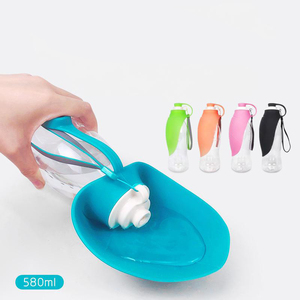 Multiplo-funzionale all'ingrosso Super Design Pet distributore di acqua in Silicone ciotola acqua di stoccaggio bottiglia di viaggio per cani - Product Image 3