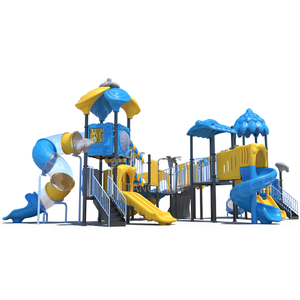 Equipo de Juegos Grande para Patio Infantil, Tobogán de Plástico, para Gatear y Escalar, para Guardería, Jardín de Infancia, Iglesia, Hogar, Exterior, con Certificación ROHS - Product Image 1