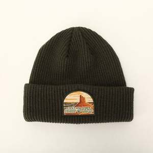 High Quality Winter <b>Beanie</b> Custom Embroidery Logo Wholesale Acrylic <b>Slouchy</b> Black Unisex Adjustable Common Sports Outdoor Use - Product Image 2