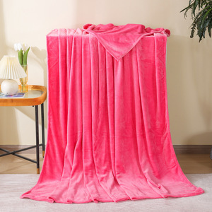 Rắn màu lông cừu sang trọng flannel Chăn dệt kim dành cho người lớn kẻ sọc ném cho sofa couch giường mềm bao gồm bedspread thoải mái tính năng - Product Image 6