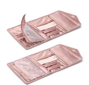 Sac de rangement à bijoux pliable en velours résistant à l'eau léger et personnalisé pour femme - Product Image 5
