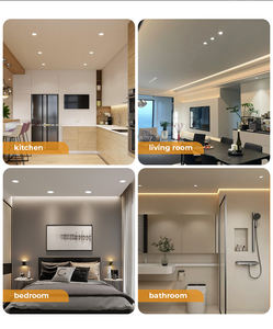 Focos Empotrables CCT, con Clasificación IP65, Atenuables, LED, Panel de Luz, Foco de Techo <span class=keywords><strong>para</strong></span> Hogar, Dormitorio, Baño - Product Image 5