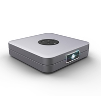 K1 Portable DLP Android 9 Projecteur 350 ANSI Lumen 5G WiFi 2G 32G 960*540 Résolution 3D Micro Short Throw Led K1 Mini Projecteur