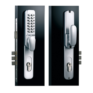 Tiêu chuẩn mật khẩu kiểm soát truy cập hệ thống cơ khí hẹp Stile kỹ thuật số đòn bẩy khóa cửa, khung hẹp khóa kỹ thuật số - Product Image 2