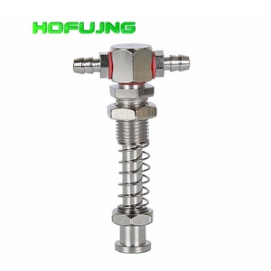Conector de ventosa de vacío neumática metálica serie TS con varilla de conexión amortiguadora metálica - Product Image 2