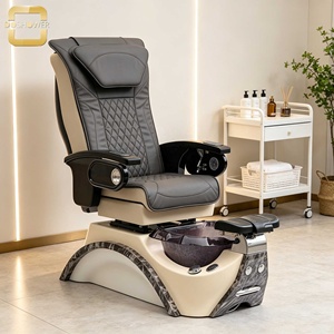 <span class=keywords><strong>Kursi</strong></span> Pedikur Elektrik Reclining dengan Fungsi Pijat Bak Kaki, Stasiun Pedikur Spa untuk Salon Kuku & Spa Kecantikan - Product Image 2