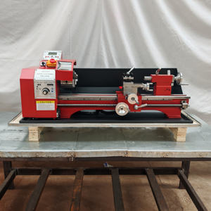 مخرطة معدنية متعددة الوظائف صغيرة للاستخدام المنزلي والمكتبي، مخرطة خشب صغيرة ذاتية اللولبة والمخروط، مخرطة عالية الدقة - Product Image 2