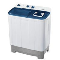 7KG 9KG 10KG 12KG 15KG autoportant semi-automatique nettoyant laveuse et sécheuse Machine à laver double baignoire