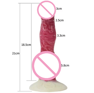 Silikon-Dildo Vibrator für Männer und Frauen Quetsch- und Spritz-Ejakulations-Sexspielzeug für Intimbereich Orgasmus-Stab Genres Masturbatoren Modell - Product Image 6