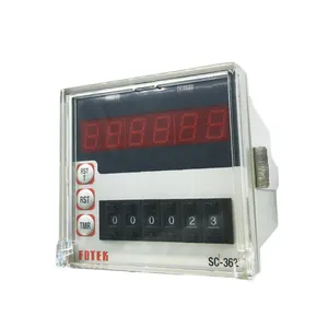 SC-362 источник питания FOTEK 72*72, 220 В, 6-значный цифровой дисплей, двойной предустановленный счетчик, многофункциональный счетчик