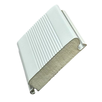Panneau de porte en acier fiable de 77 mm pour volet roulant de garage, portail de sécurité, isolation thermique, réduction du bruit, moderne pour villa