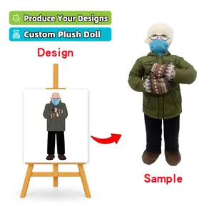 Wholesale Custom Stuffed Cartoon Soft Plush Doll Make Your Own Plush Toy