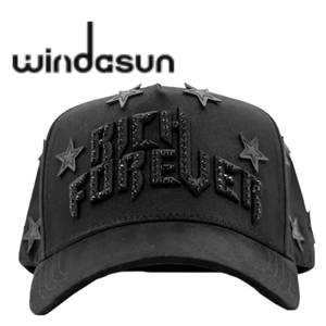 Gorra de 5 Paneles de Verano de Alta Calidad con Visera de Gamuza Negra, Logotipo Metálico, Forro Interior de Satén, Venta al Por Mayor OEM - Product Image 6