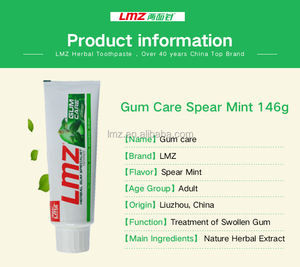 ยาสีฟันสมุนไพร LMZ 120 กรัม รสชาติต่างๆ สำหรับดูแลเหงือกที่บ้าน ลดคราบพลัค ลด<span class=keywords><strong>การ</strong></span>เกิดฟันผุ ป้องกันแผล<span class=keywords><strong>ใน</strong></span>ช่องปาก ฟันขาว สำหรับฟันแพ้ง่าย - Product Image 6