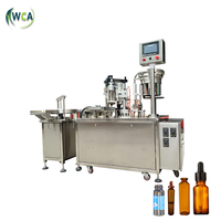 Machine de remplissage et de bouchage de flacons d'échantillons de parfum et d'huiles essentielles