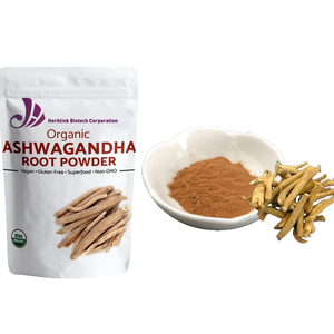 Chiết xuất thảo dược <span class=keywords><strong>Ashwagandha</strong></span> dạng bột, chiết xuất rễ <span class=keywords><strong>Ashwagandha</strong></span> 5% <span class=keywords><strong>Withanolides</strong></span> - Product Image 1