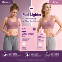 OKTW Detox Shaper Liquid : Nettoyant Détoxifiant pour une Digestion Saine, Perte de Poids, Amincissant, Saveur Raisin, Liquide Oral en Stock, Échantillons Gratuits
