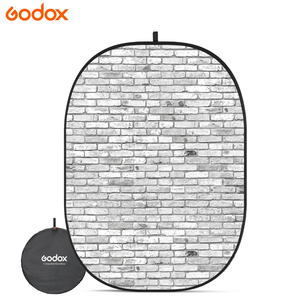 Fondale 3D Pieghevole a Doppia Faccia con Effetto Muro di Mattoni, Scenografia per Ritratti con Paesaggio Urbano - Product Image 4