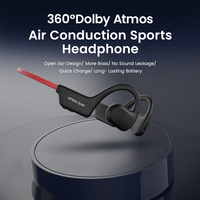 ALOVA Meilleure Offre Casque sans Fil à Conduction Aérienne Écouteurs de Sport IPX5 Casque Ouvert Bluetooth 5.2