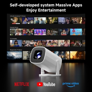 Máy chiếu thông minh 720P Mok P30Pro 4K 150ANSI Máy chiếu Android 4K Wifi Máy chiếu di động Proyector 4K Projecteur - Product Image 4