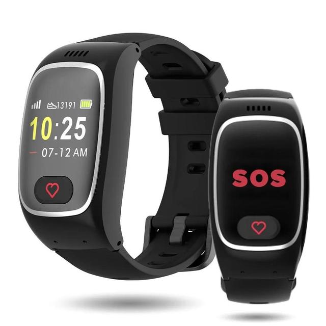 4G WiFi GPS GEO Fence L16 Smart Watch with Fall Down Detection SOS Calling Health Monitoring Watches for Elderly Care Safety
