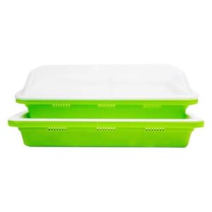 Plateaux de pépinière en plastique ménager robustes couvercles pour <span class=keywords><strong>balcon</strong></span> plateau de semis de plantation sans sol pour germes de soja légumes autres - Product Image 1