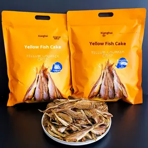Xianghai Sarı Krokete Kızartılmış Kurutulmuş Balık 500g Tuzlu Çıtır Doku Hazır Atıştırmalık - Product Image 6