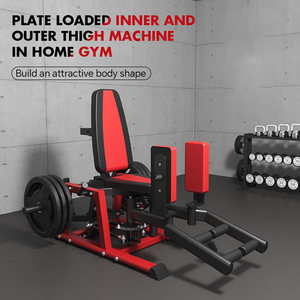 Adjustable Steel <b>Hip</b> Trainer With 6-Level Gear System <b>for</b> <b>Hip</b> Abduction/Adduction Legs Exercise Home Use TT-401427 Plate-Loaded - Product Image 3