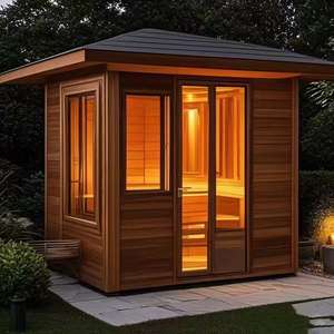 Capsules de sauna, chambres de sauna infrarouge à spectre complet personnelles, design innovant, gain de place, mini sauna domestique - Product Image 1