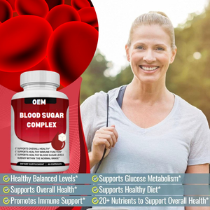 OEM/ODM 건강 보충제 혈액 고급 포뮬러 캡슐 - Product Image 3