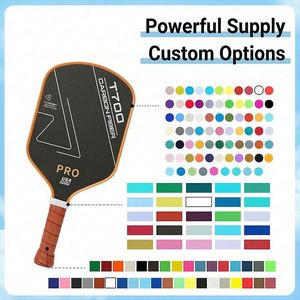 Raquette de pickleball personnalisée avec logo, 16 mm, en PP pressé à froid, nid d'abeille, fibre de carbone T700, raquette de pickleball, ODM OEM - Product Image 3
