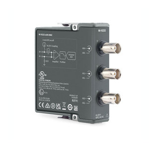 NI-9232 C Series Sound and Vibration Input Module, 3-Channel, 102.4 kS/s/channel, 30 V, 782000-02 - and on sale - Product Image 1