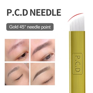 Agujas de Microblading PCD U19 al por Mayor, 12/14 Pines, para Tatuaje de Cejas 3D - Product Image 3