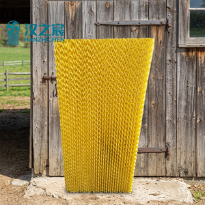 Kühlpad Verdunstungskühlmatte für Geflügelställe Gewächshäuser mit Rinnen Geflügel-Kühlmatte Kunststoff-Kühlmatte - Product Image 6