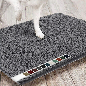 Alfombras de Baño Modernas de Lujo Antideslizantes, Alfombra Peluda con Respaldo de Látex, Absorbente de Agua, Transpirable, de Fibra para Perros - Product Image 3