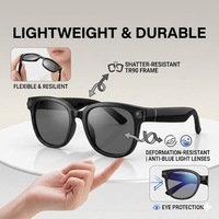 Lentes de Sol Inteligentes AG66 con Cámara Electrocrómica de 1300w, Video, Resistencia al Agua IP54, Plegables, Llamadas por BT, Traducción por IA, ChatGPT