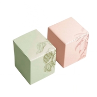 Boîte en carton kraft recyclable avec plateau intérieur transparent pour cigares