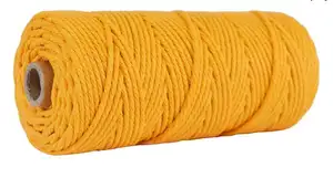 Cordão Macrame de poliéster 3mm Cordão Macrame Atacado 2mm 3mm 4mm 5mm Algodão Casa Têxtil Sapatos Leve Cordão Revestido Tamanho 8 Corda