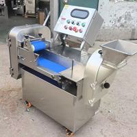 Cortadora Eléctrica Automática Pequeña Jiayang de 750W para Verduras y Frutas, Cortadora de Apio, Perejil, Puerro, Cebolla Verde, Pepino y Patata