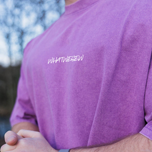 Camiseta lavada única y relajada de gran tamaño para hombre, corte unisex, sencilla pero a la moda - Product Image 2