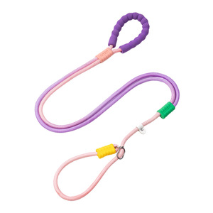 Dog Leash Nylon <b>Padded</b> Rope For Small Medium Large Dogs <b>Walking</b> Supplies Solid Color QW1999 - Product Image 1