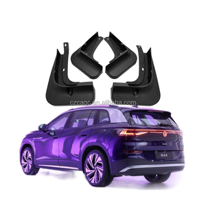 รถด้านหน้าด้านหลังบังโคลนSplash GuardsโคลนFlaps FenderสําหรับVolkswagen VW <span class=keywords><strong>ID</strong></span> 6 X.6X 2021-2023 - Product Image 1
